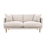 Zephyr Byron 2.5 Seater Sofa - Byron Oyster