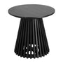 Jeanette Round Side Table - Black / 50cm