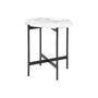 Rhonde Marble Side Table - Black