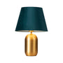 Misty Table Lamp - Brass / Blue Velvet