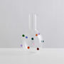 Pomponette Carafe - Clear / Multi