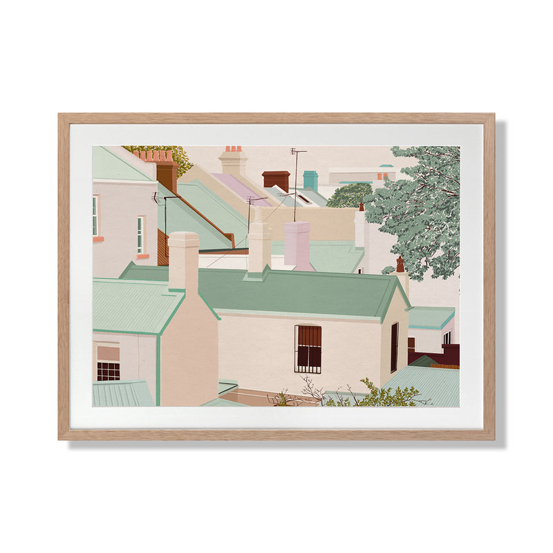 Paddington Landscape Art Print