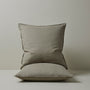 Ravello Linen Euro Pillowcase (Set of 2) - Caper