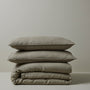 Ravello Linen King Pillowcase (Set of 2) - Caper / King