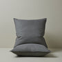 Ravello Linen Euro Pillowcase (Set of 2) - Charcoal