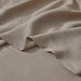 Ravello Linen Flat Sheet - Shell / Single