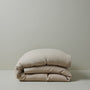 Ravello Linen Quilt Cover - Shell / Single