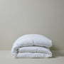 Ravello Linen Quilt Cover - White / Single
