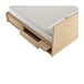 Circa King Bed With Fabric Headboard