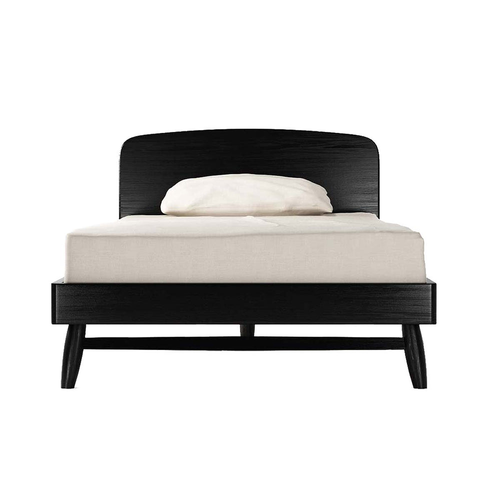 Twist Bed Kids (Oak, Satin Black)