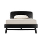 Twist Bed Kids (Oak, Satin Black) - King Single
