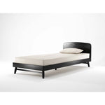 Twist Bed Kids (Oak, Satin Black)