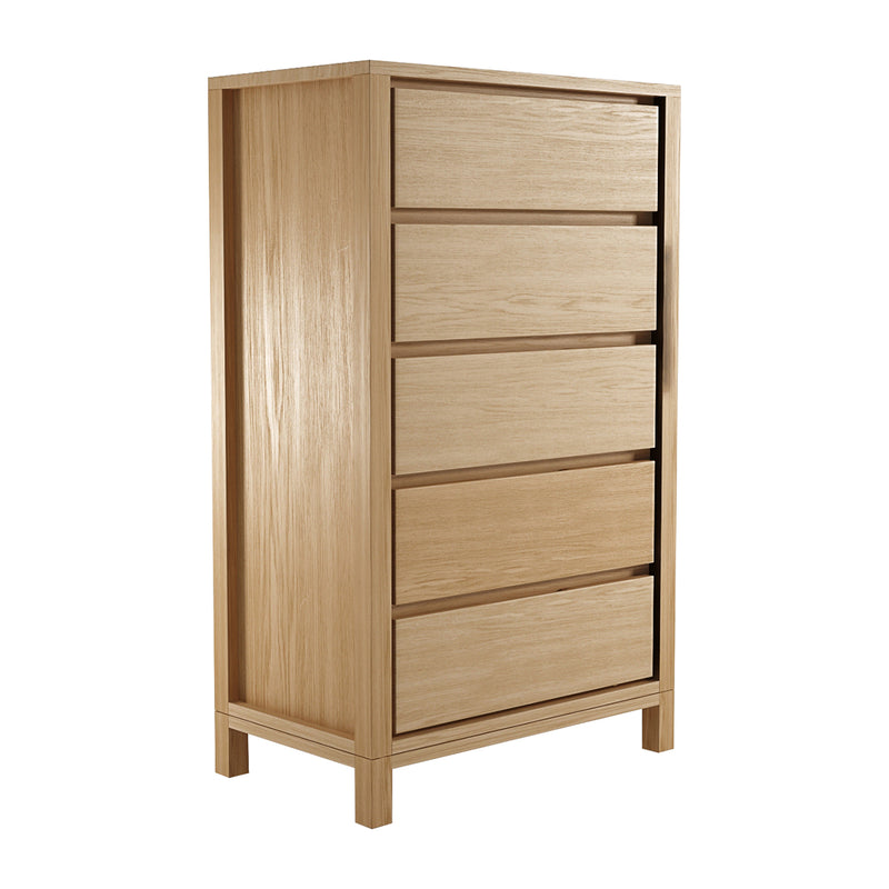 Solid Chest of 5 Drawers