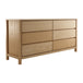 Solid Chest of 6 Drawers