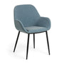 Konna Fabric Dining Chair - Light Blue