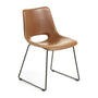 Zahara Leatherette Dining Chair - Rust