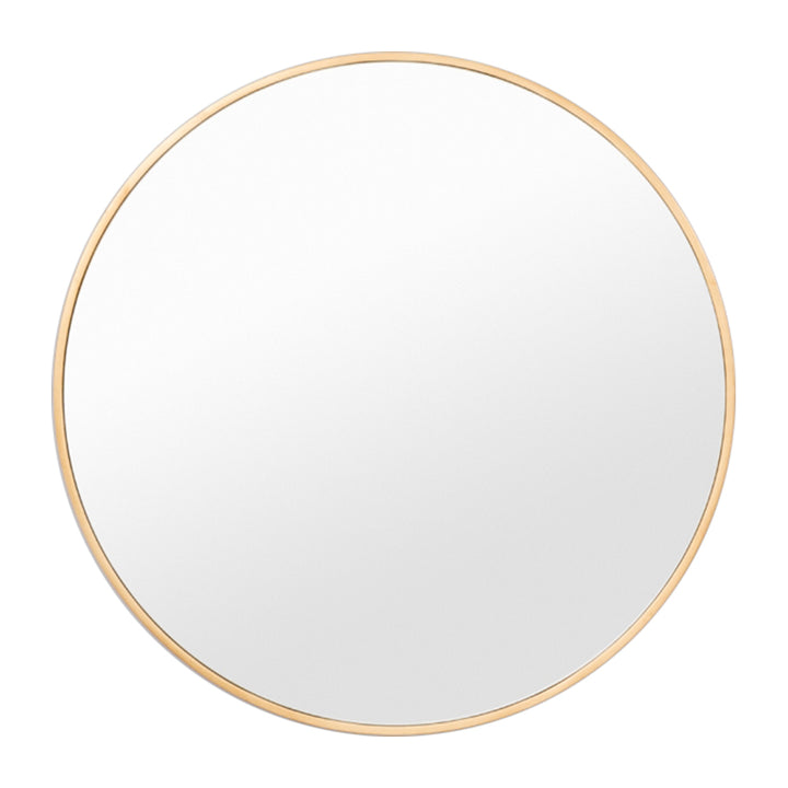 Bella Round Mirror (Brass)