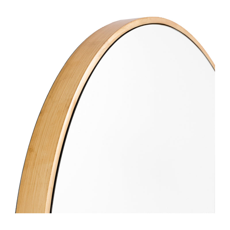 Bella Round Mirror (Brass)