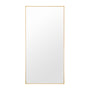 Bella Leaner Mirror - Brass