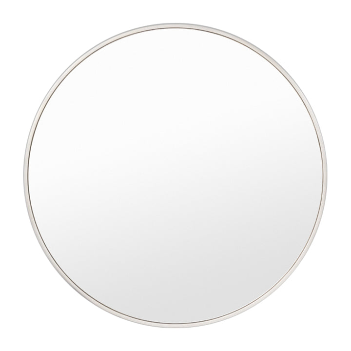 Bella Round Mirror (Silver)