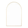 Bjorn Arch Mirror (55 x 85cm) - Brass