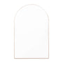 Bjorn Arch Mirror (55 x 85cm) - Powder