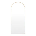 Bjorn Arch Floor Mirror (Brass)