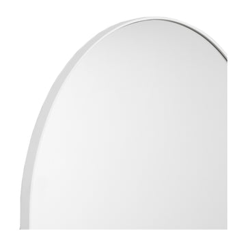 Bjorn Arch Floor Mirror (Bright White)