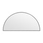 Bjorn Arch Low Mirror (Black) - 40 x 80cm
