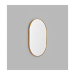 Bjorn Oval Mirror (Brass)