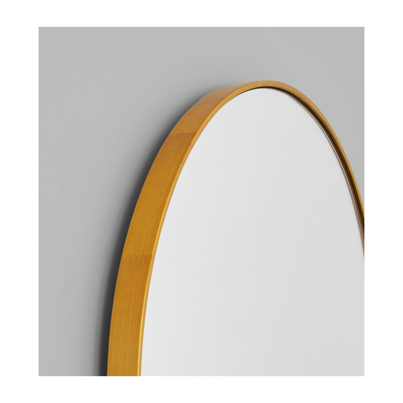 Bjorn Oval Mirror (Brass)