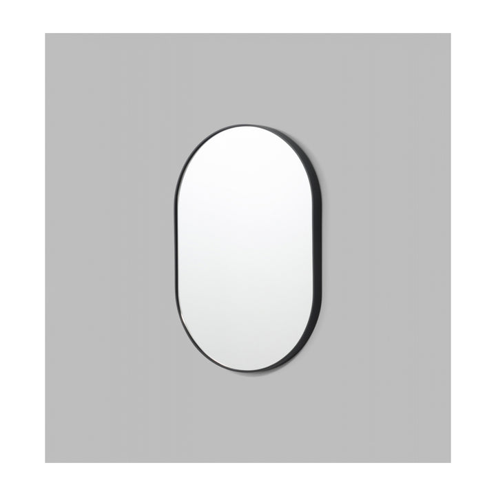 Bjorn Oval Mirror (Black)