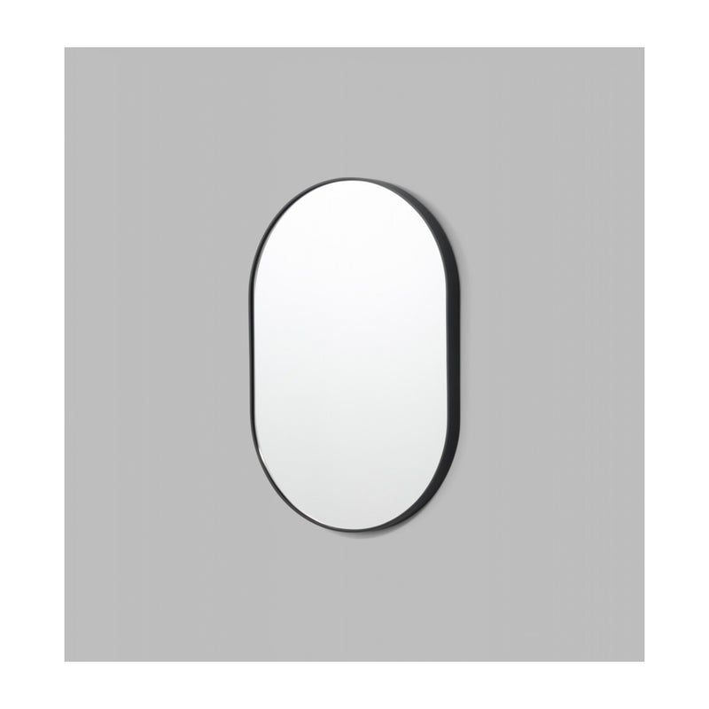 Bjorn Oval Mirror (Black)