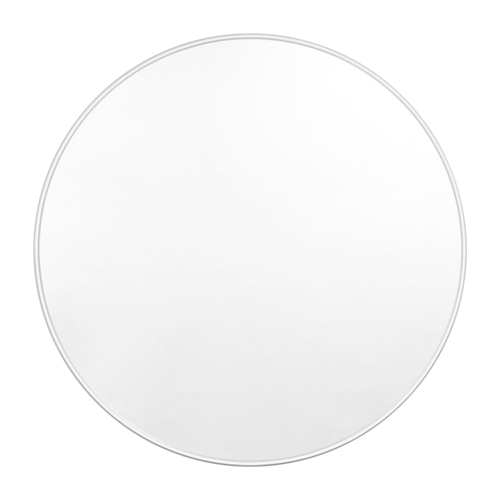 Bjorn Round Mirror (Bright White)