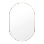 Bjorn Oval Mirror (Silver)