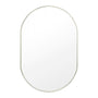 Bjorn Oval Mirror (Silver) - 65 x 100cm