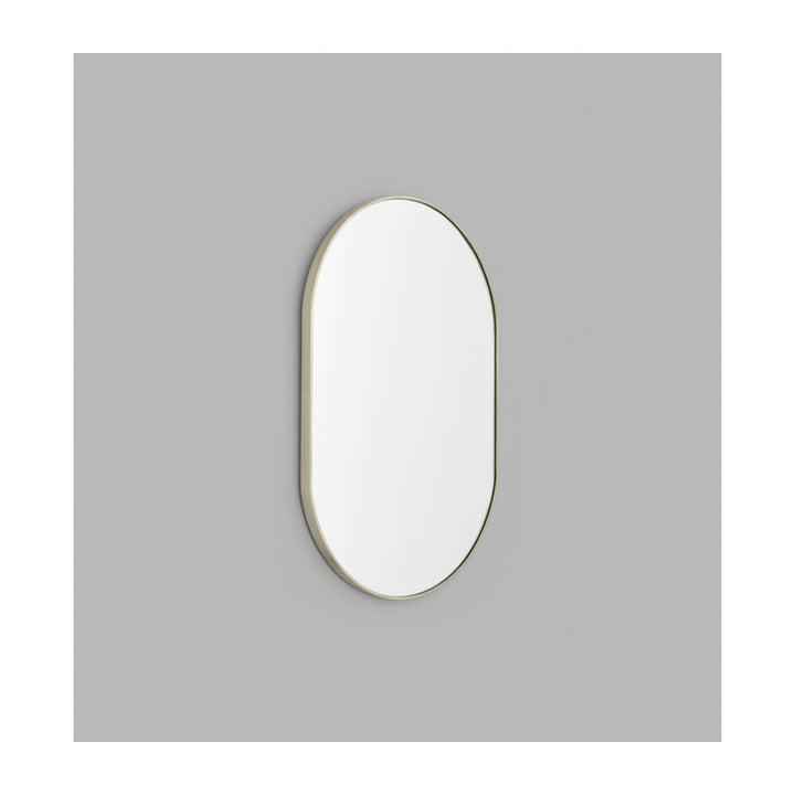Bjorn Oval Mirror (Silver)