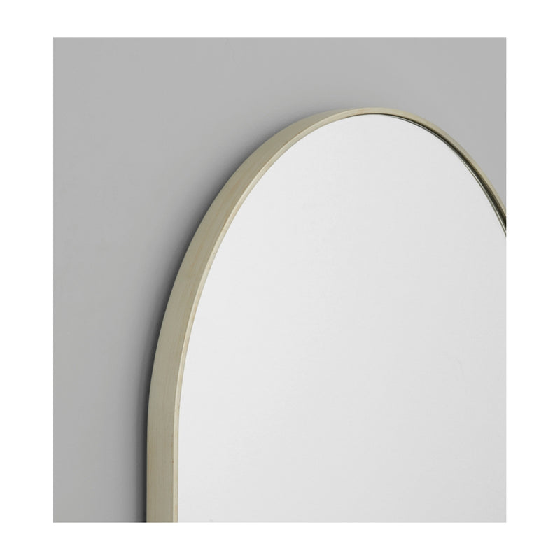 Bjorn Oval Mirror (Silver)