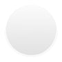 Dawn Round Mirror (Bright White) - 61.5 x 63cm