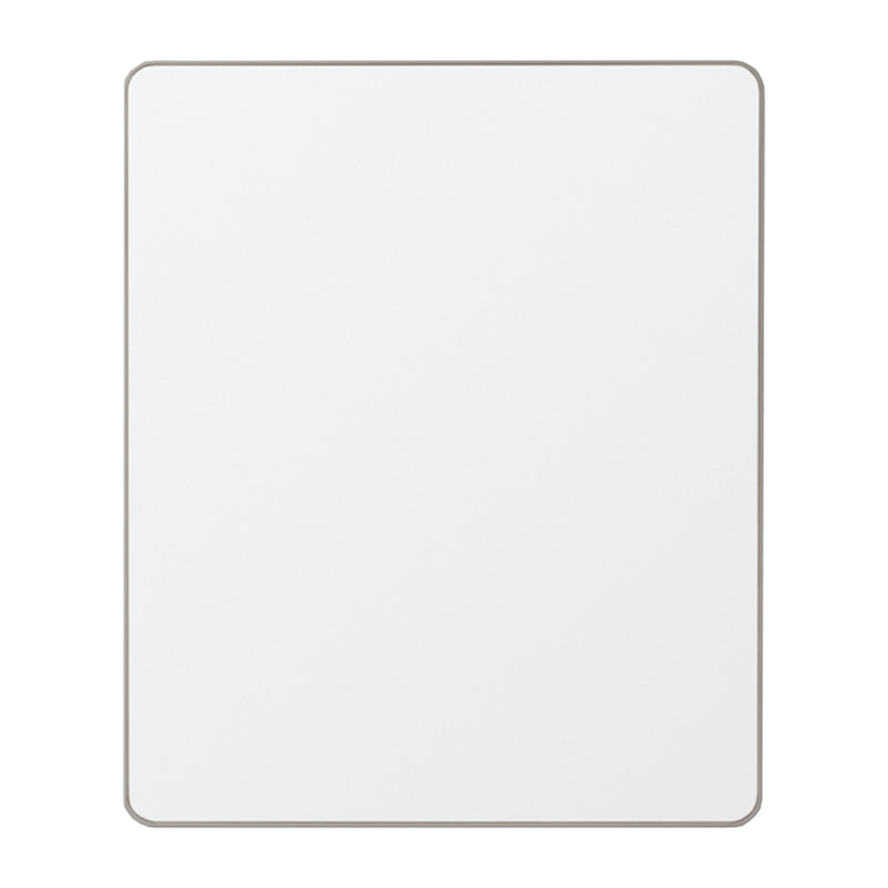 Flynn Curve Rectangle Mirror (Mid Grey)