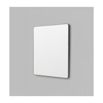 Flynn Curve Rectangle Mirror (Mid Grey)