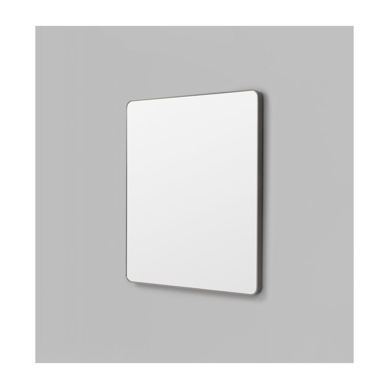 Flynn Curve Rectangle Mirror (Mid Grey)