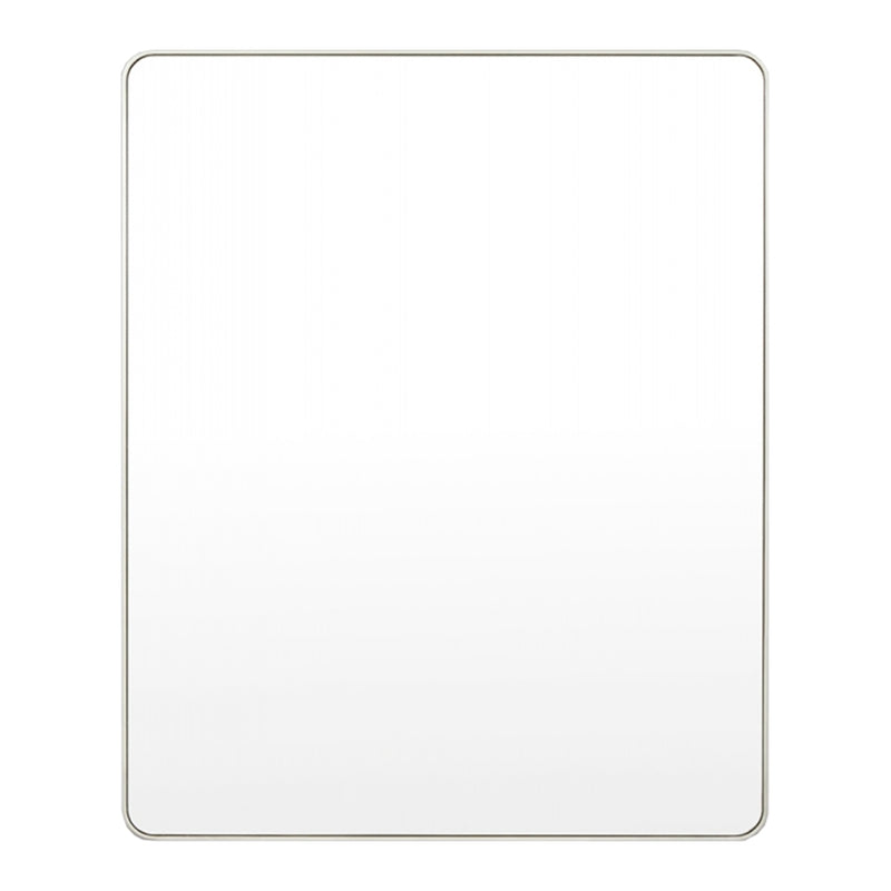 Flynn Curve Rectangle Mirror (Silver)