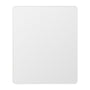 Flynn Curve Rectangle Mirror (Bright White) - 100 x 120cm
