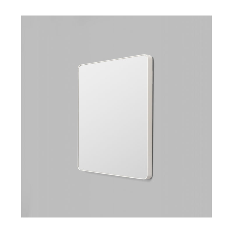 Flynn Curve Rectangle Mirror (Bright White)