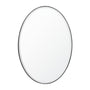 Lolita Oval Mirror (Black) - 60 x 90cm