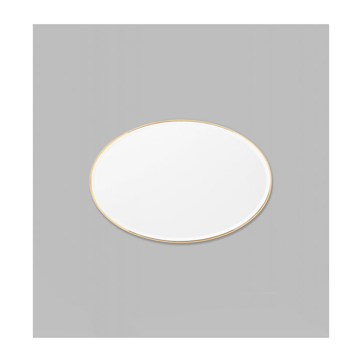 Lolita Oval Mirror (Brass)
