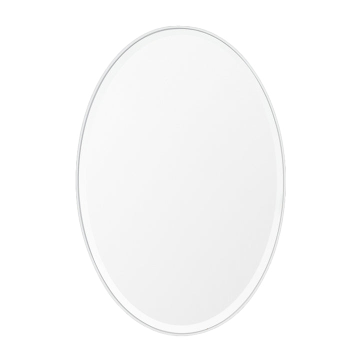 Lolita Oval Mirror (Bright White)
