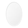 Lolita Oval Mirror (Bright White) - 90 x 135cm