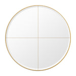 Parlour Round Mirror (Brass)